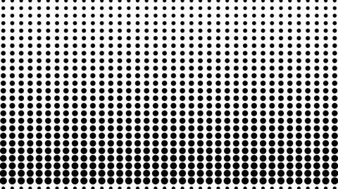 Dynamic black and white composition. Halftone element Dynamic black and wh... Stock Photos