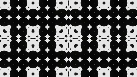 Dynamic Black and White Pattern for Visualization of DJ Sets Stock Footage 172530877