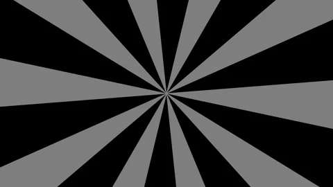 Dynamic black and white radial pattern animation. Stock Footage 340606037