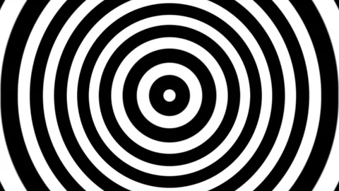 Dynamic Black and White Ripple Patterns in Motion Stock Footage 291071512