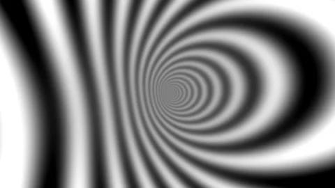 Dynamic Black and White Spiral Motion Animation Видео 291096321
