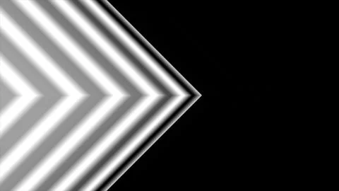 Dynamic black and white transition vertical animation with V shapes covering the イラスト素材