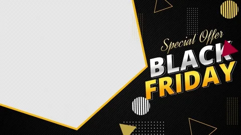 Dynamic Black Friday Special Offer Vertical Overlay 스톡 동영상 345100562