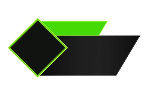 Dynamic Blank Lower Third Animation Stock Footage 332724102