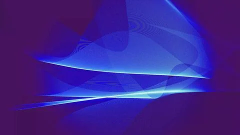 Dynamic blue abstract background with flowing light and wave pattern Stockillustratie