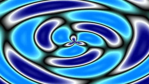 Dynamic Blue Abstract Energy Vortex Flow Background for Tech Displays Stock Footage 342115865