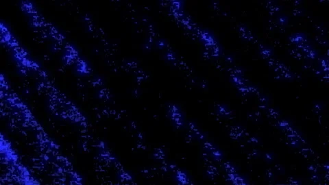 Dynamic blue and black abstract artwork swirling lines and shapes create Vídeos de archivo 285674498