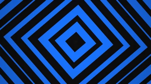 Dynamic blue and black diamond pattern moving in a Stock Footage 339341418
