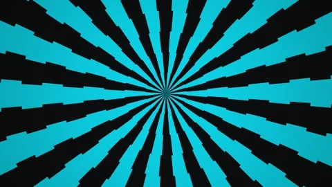 Dynamic blue and black radial pattern design for graphic Stock Footage 339355463