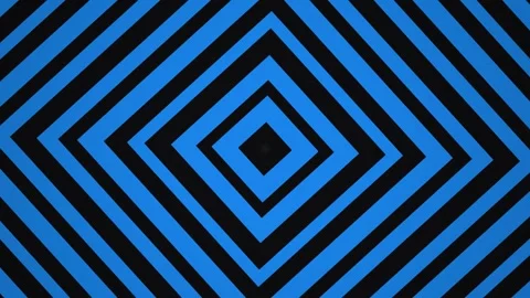 Dynamic blue and black striped pattern on a flat surface Stock Footage 339458168