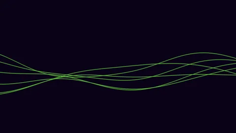 Dynamic blue and green wave pattern on a vibrant background 스톡 동영상 274172719