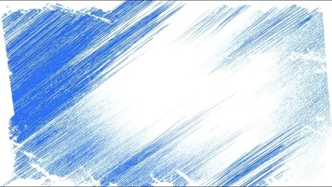 Dynamic blue and white abstract brush strokes painting transition Stock Footage 314165652