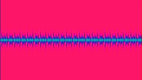Dynamic Blue Audio Wave Equalizer Background Loop for Music Videos Stock Footage 336545165