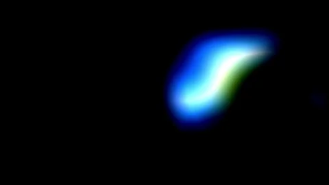 Dynamic Blue Energy Wave Flow Loop - Social Media Ad Background 4K Stock Footage 347754053