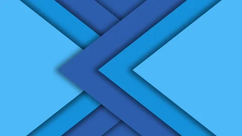 Dynamic Blue Geometric Abstract Background for Professional Virtual Meeting.. Stock Footage 340029176