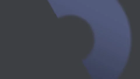 Dynamic blue gradient circle pulses against a dark background Stock Footage 325772537