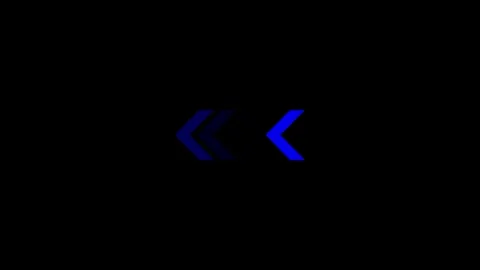 Dynamic blue leftward directional arrows animation looping seamlessly on a .. Stock Footage 320988050