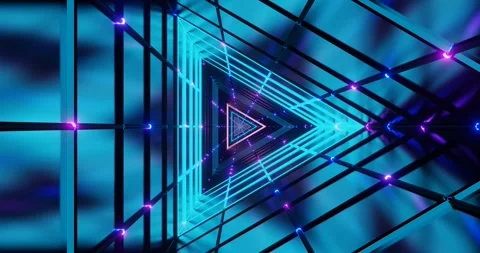 Dynamic blue light patterns create mesmerizing visual effects in a seamless.. Stock Footage 315145712