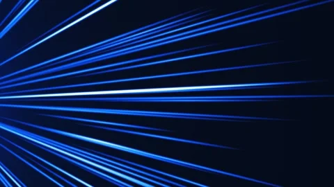 Dynamic Blue Lines Video stock 280415728