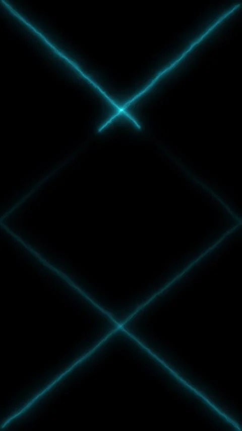 Dynamic blue neon laser light grid animation. Stockbeeldmateriaal 331898258