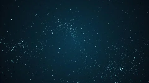Dynamic blue particles background Stock Footage 292012969