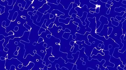 Dynamic blue pattern with flowing white lines イラスト素材