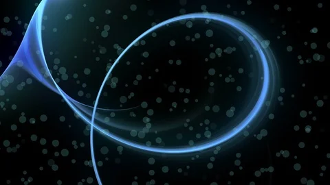 Dynamic Blue Rotational Motion Stock-Footage 87671406