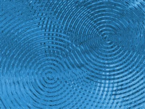 Dynamic Blue Water Ripple Abstract Texture 스톡 사진