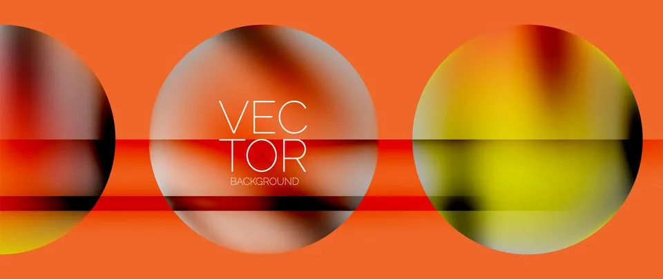 Dynamic bright colorful geometric elements with fluid gradients, lights, shadows イラスト素材