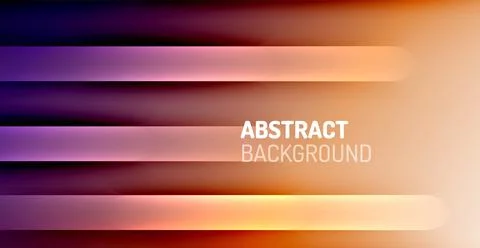 Dynamic Bright Colorful Lines, Shadow Style Stripes Geometric Vector Illustrazione stock