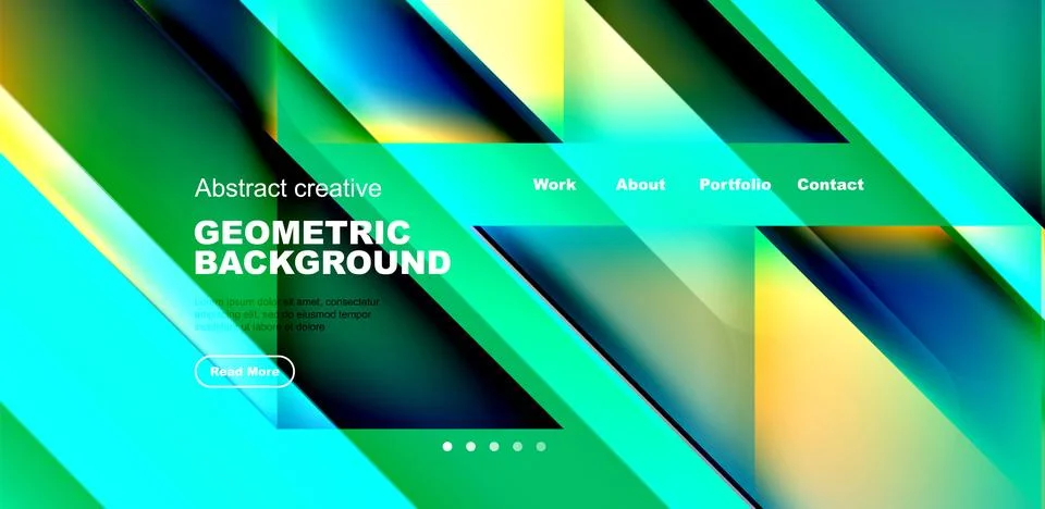 Dynamic bright lines abstract background, stripes with fluid colors, liquid イラスト素材