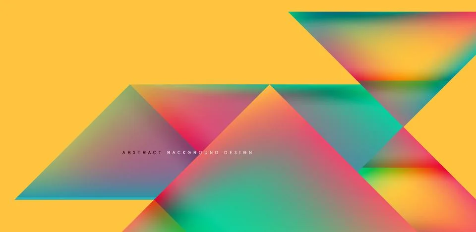 Dynamic bright lines abstract background, stripes with fluid colors, liquid Stock Illustration