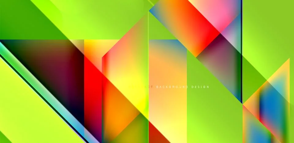 Dynamic bright lines abstract background, stripes with fluid colors, liquid イラスト素材