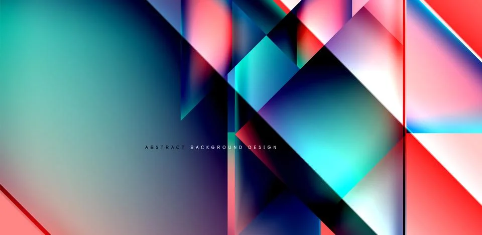 Dynamic bright lines abstract background, stripes with fluid colors, liquid イラスト素材