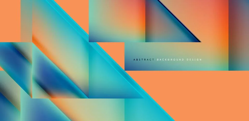 Dynamic bright lines abstract background, stripes with fluid colors, liquid イラスト素材