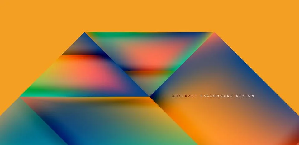 Dynamic bright lines abstract background, stripes with fluid colors, liquid 스톡 일러스트