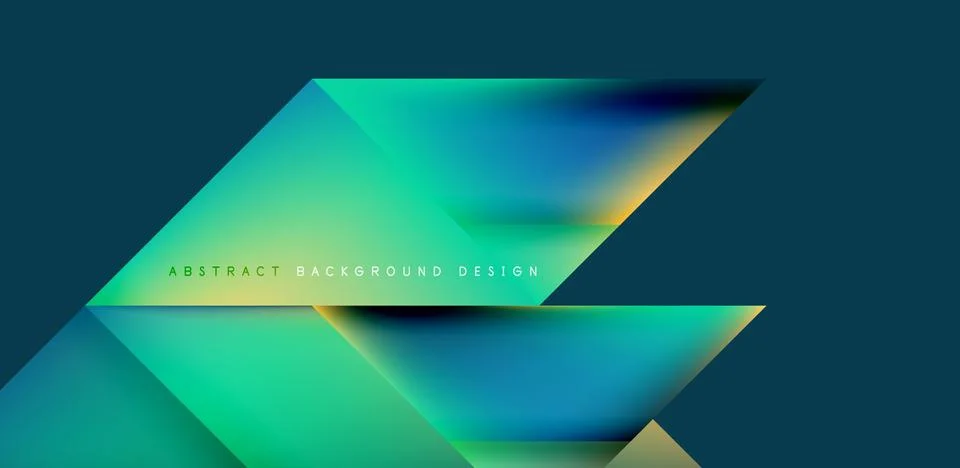 Dynamic bright lines abstract background, stripes with fluid colors, liquid Stock Illustration