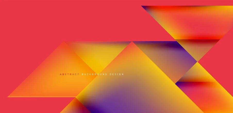Dynamic bright lines abstract background, stripes with fluid colors, liquid Stock-Illustration