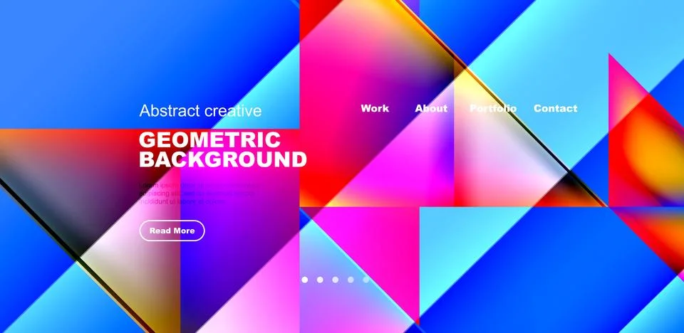 Dynamic bright lines abstract background, stripes with fluid colors, liquid 스톡 일러스트
