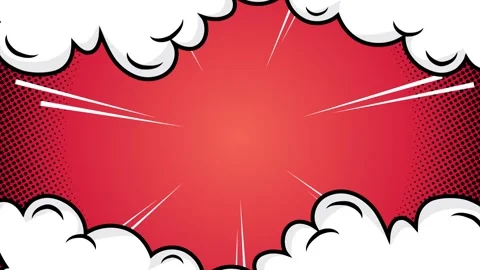 Dynamic burst background with clouds and rays seamless 4k video background Stock Footage 293038473