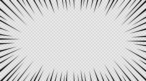 Dynamic Burst Background featuring Radial Lines designed for Maximum Visual.. Stock Illustration