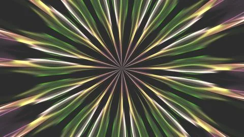 Dynamic Burst of Light and Color with Radial Pattern Effect Stock Illustration