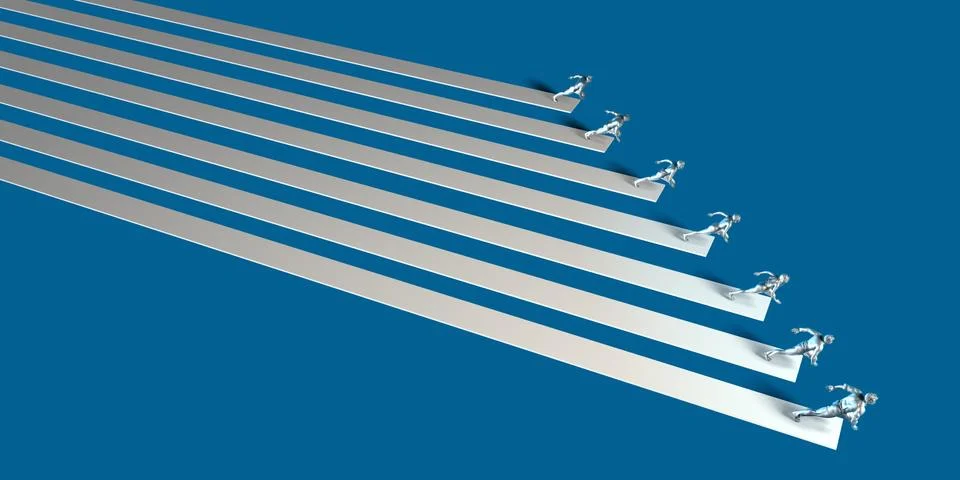 Dynamic Business Stock Illustration