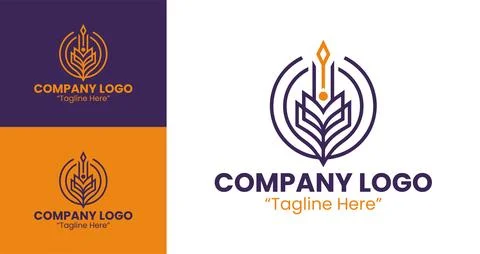 Dynamic Business Logo 스톡 일러스트