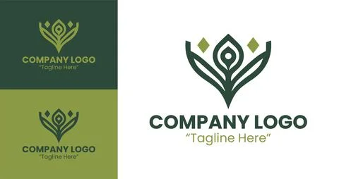 Dynamic Business Logo Stock Illustration