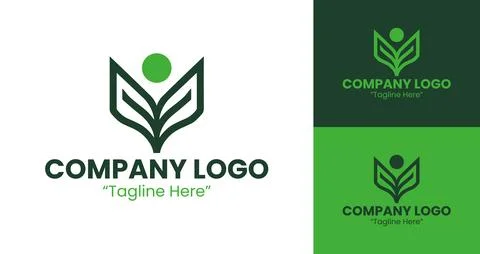 Dynamic Business Logo Stock Illustration