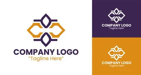 Dynamic Business Logo Stock Illustration