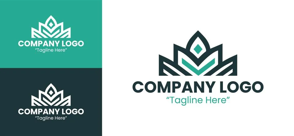 Dynamic Business Logo Stock Illustration