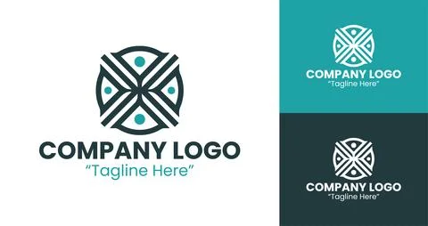 Dynamic Business Logo Stock-Illustration
