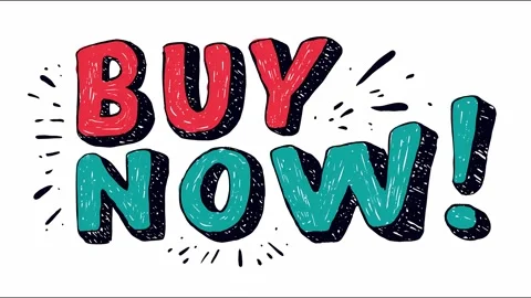 Dynamic buy now animation with energetic calltoaction text motion Stock Footage 319155200